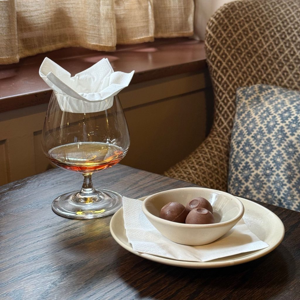 Cover Image for Compliment Truffles when you order Rémy Martin VSOP Cognac at The Royal Forest